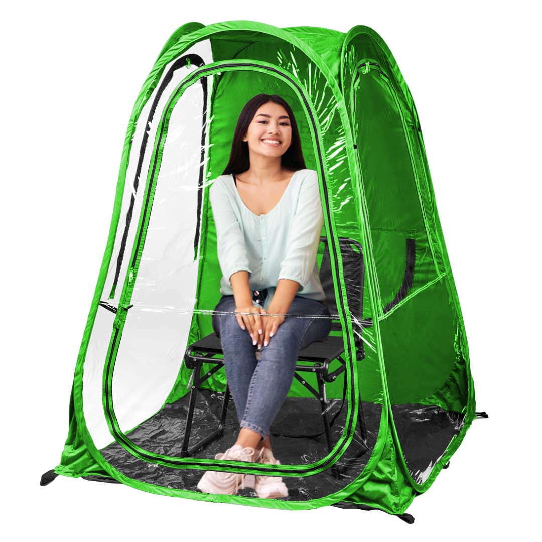 Wind and Rain Pod Large 45 x 45 1-Person Tapered Pop-Up Pod