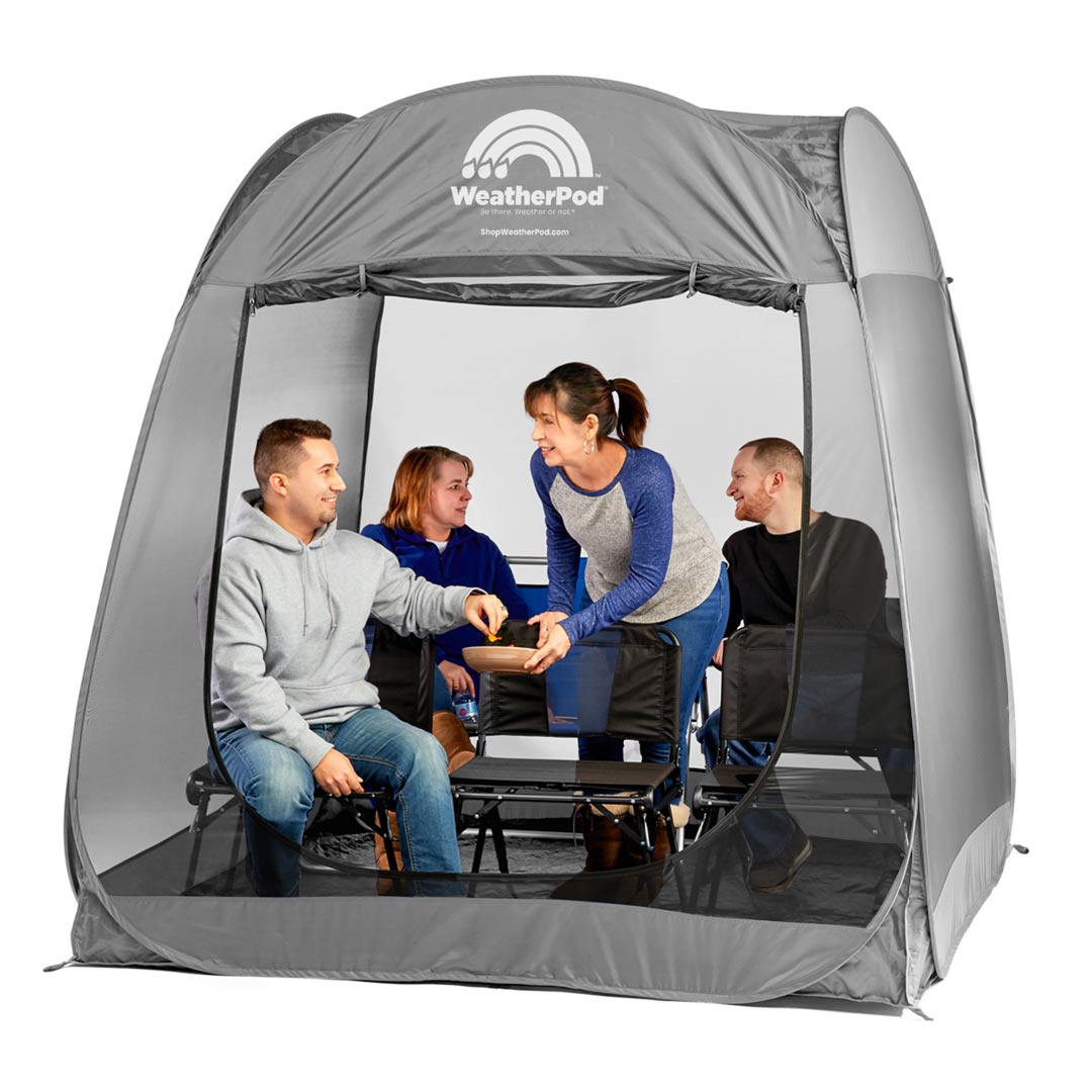 Bug-Screen Pod 78x78 4-Person Pop-Up Pod with Mesh