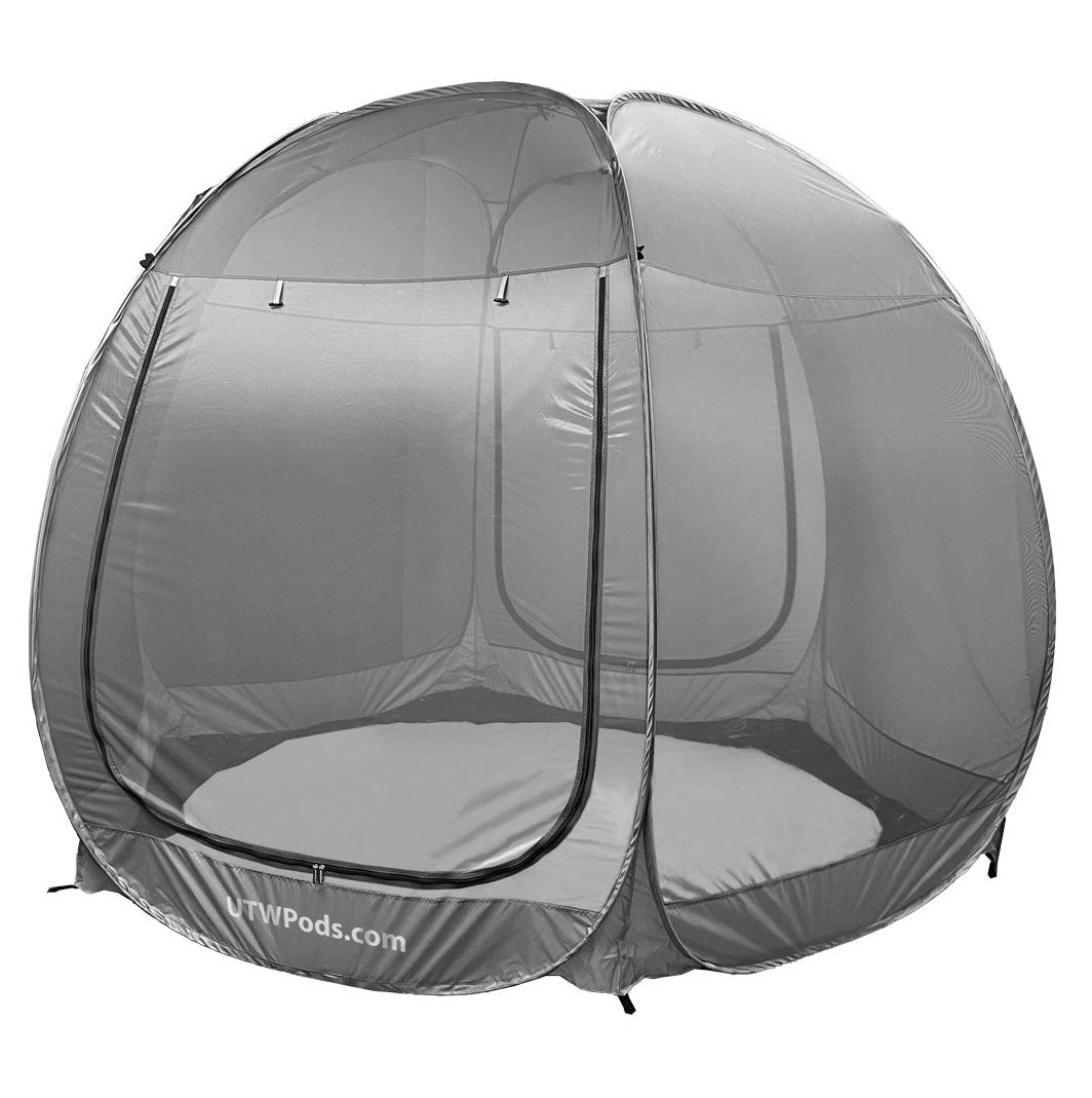 pop up fly screen tent Bug-Screen Pod 6-8 Person Pop-up Dome Tent with Mesh