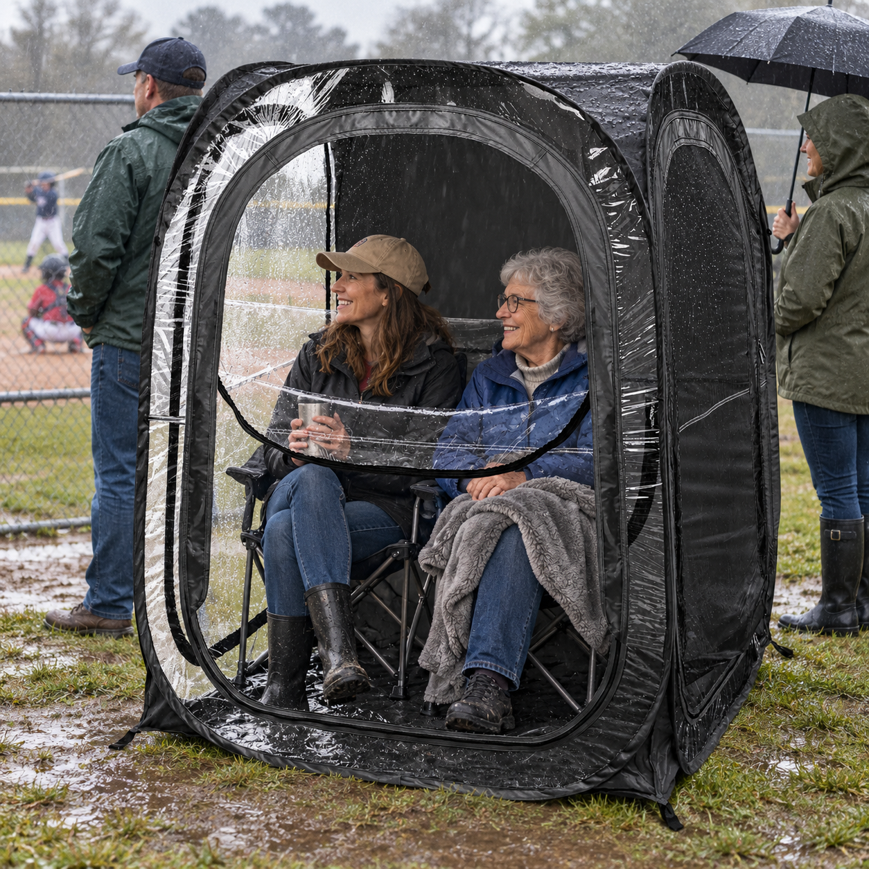 The Complete Sideline Setup: Pod, Chair, and Everything In Between