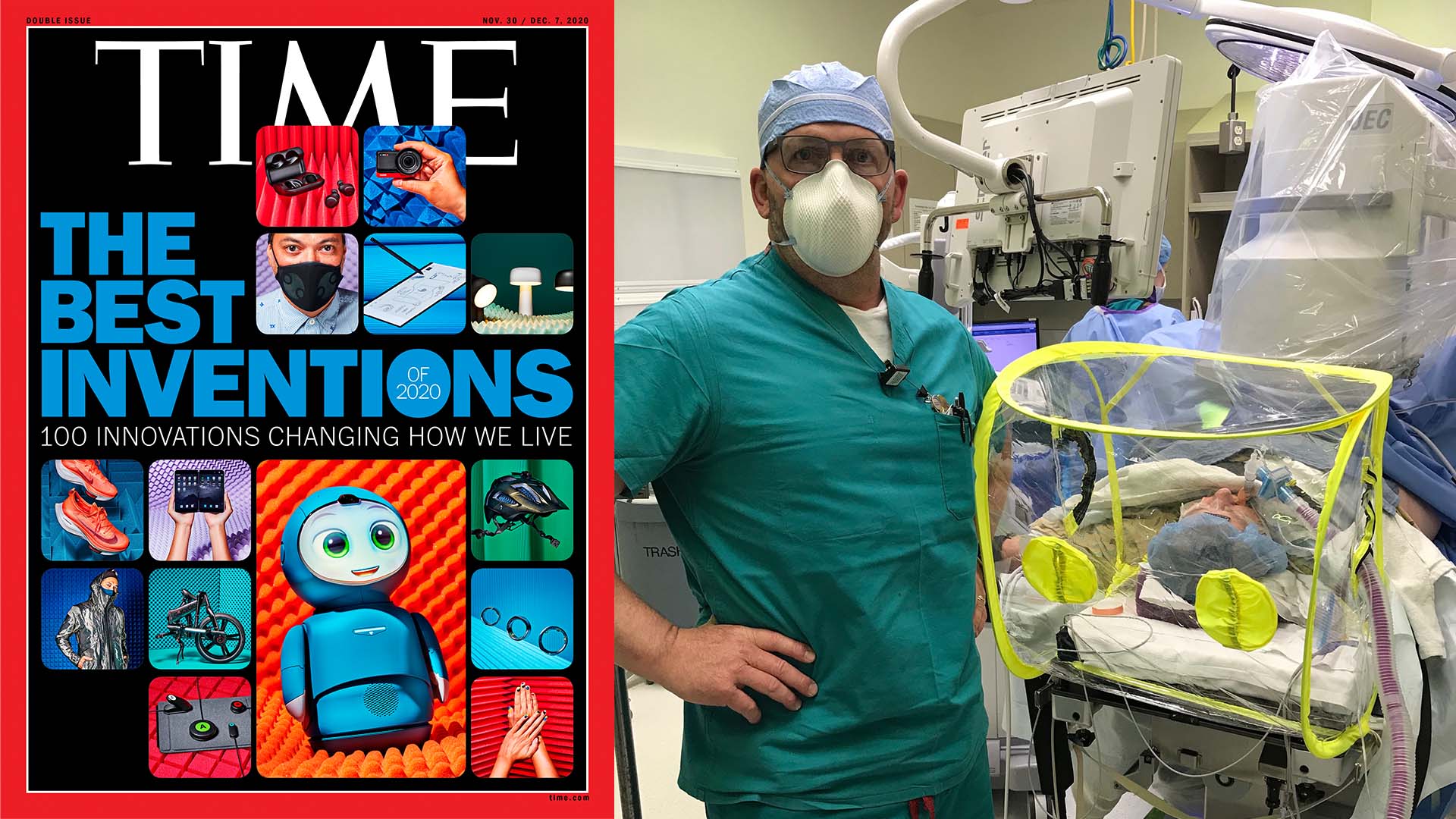 IntubationPod named one of TIME's 2020 Best Inventions