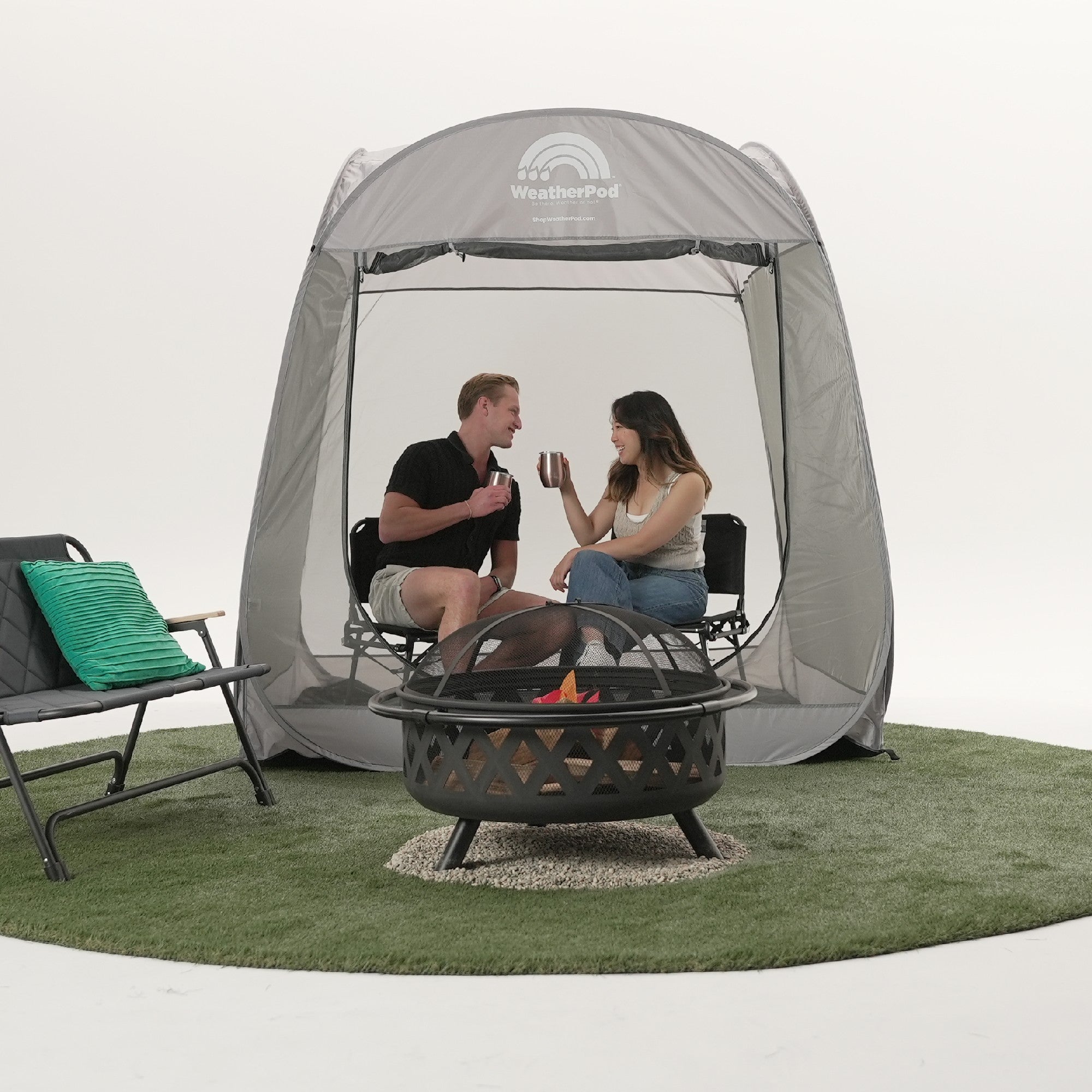 MonsterMesh™ 4-Person 78 × 78 Bug Screen Pop-Up Pod
