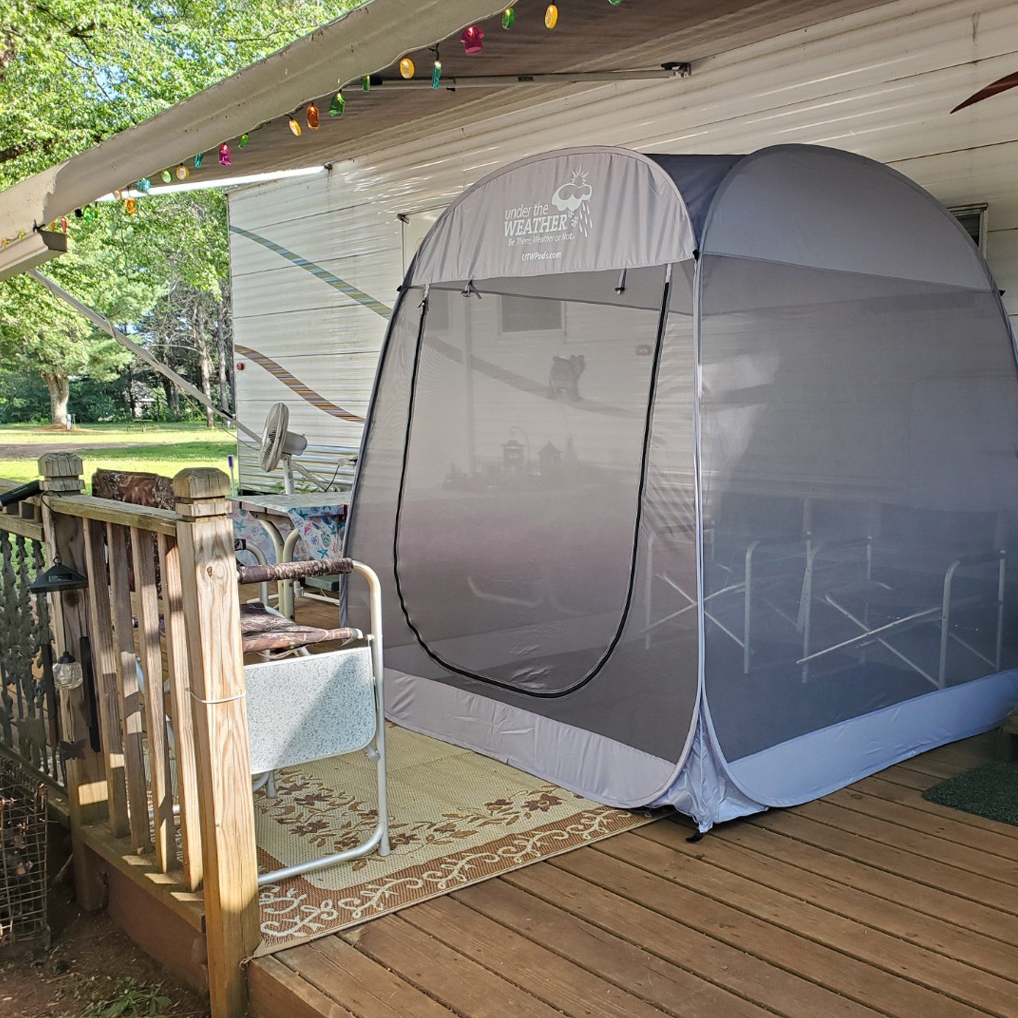 MonsterMesh™ 4-Person 78 × 78 Bug Screen Pop-Up Pod