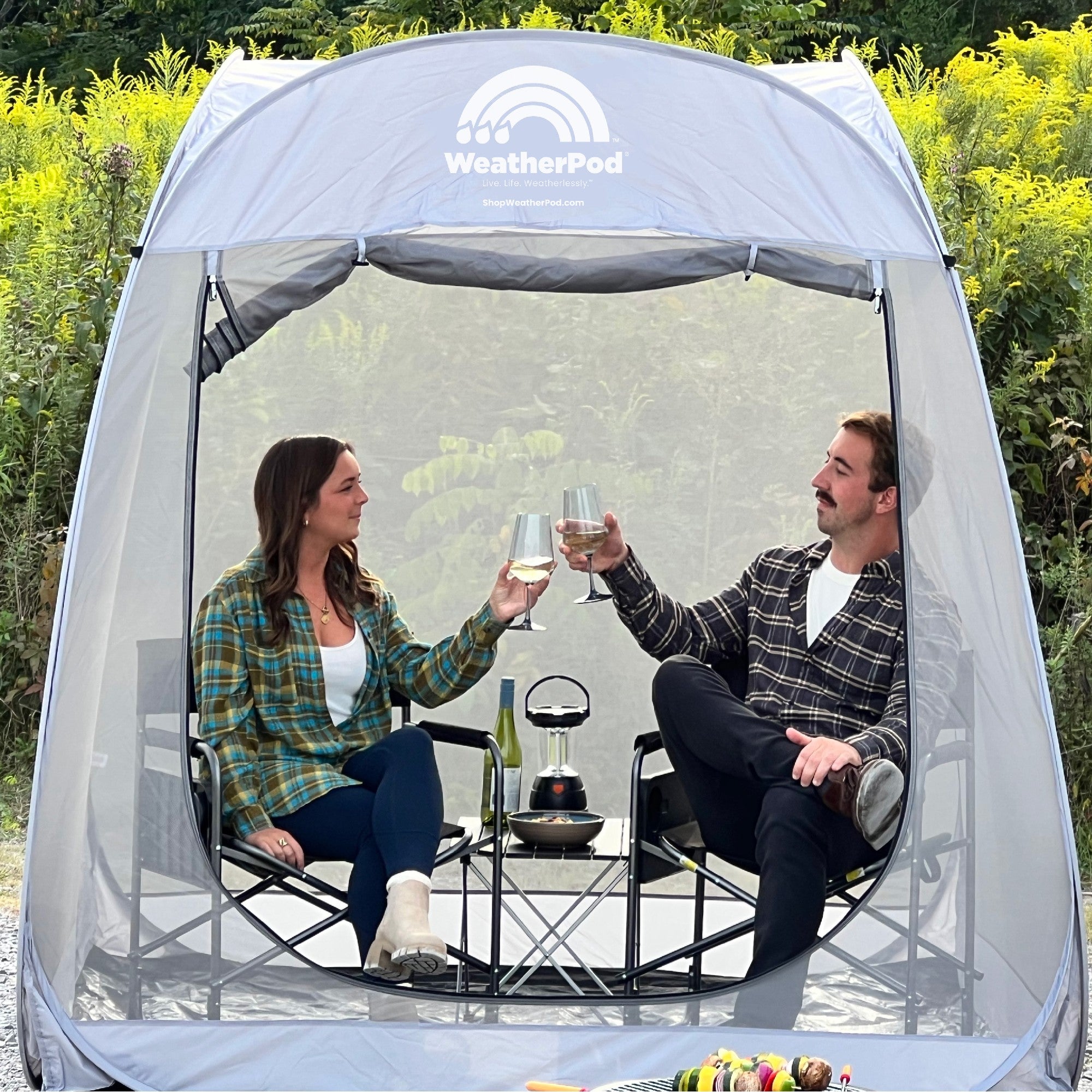 MonsterMesh™ 4-Person 78 × 78 Bug Screen Pop-Up Pod