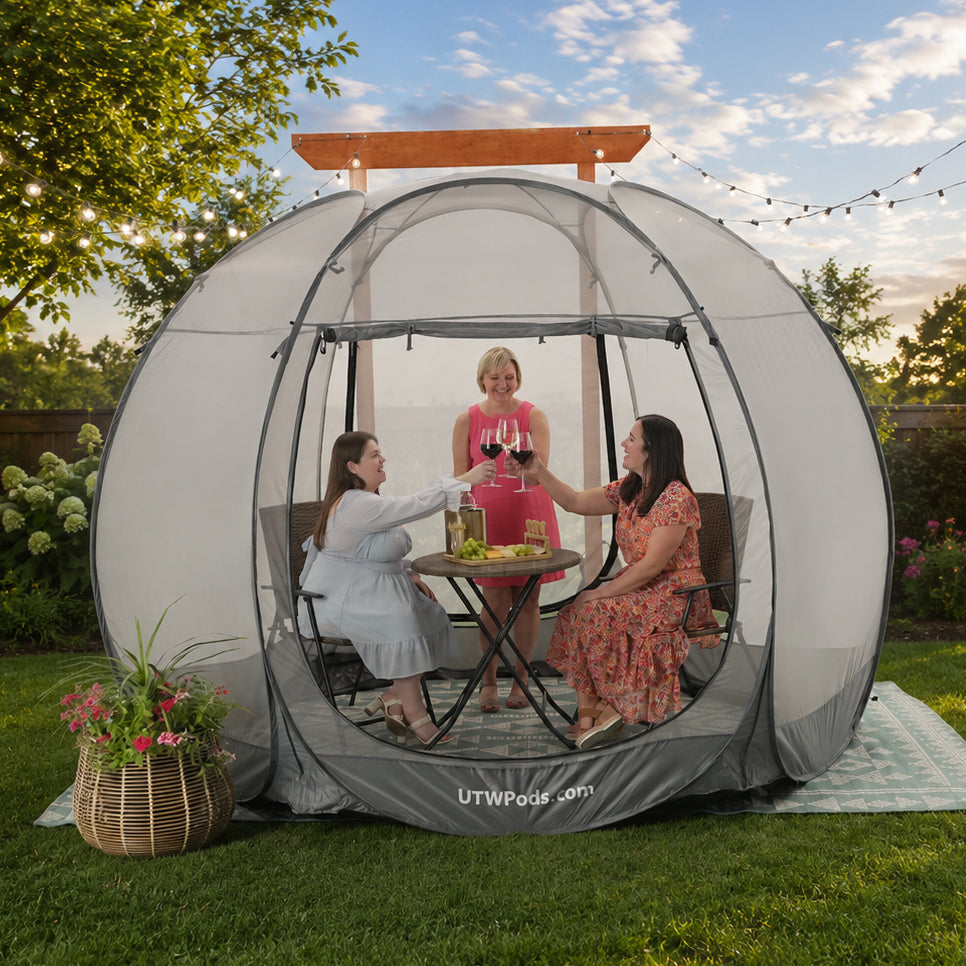 DomePod® Mesh Bug-Screen 6-8 Person Pop-Up Tent