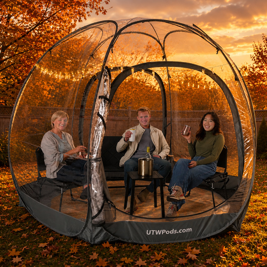 DomePod® 4-Season 6-8 Person 10 Foot 6-Panel Pop-Up Tent