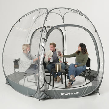 DomePod™ 4-Season 6-8 Person 10 Foot 6-Panel Pop-Up Tent
