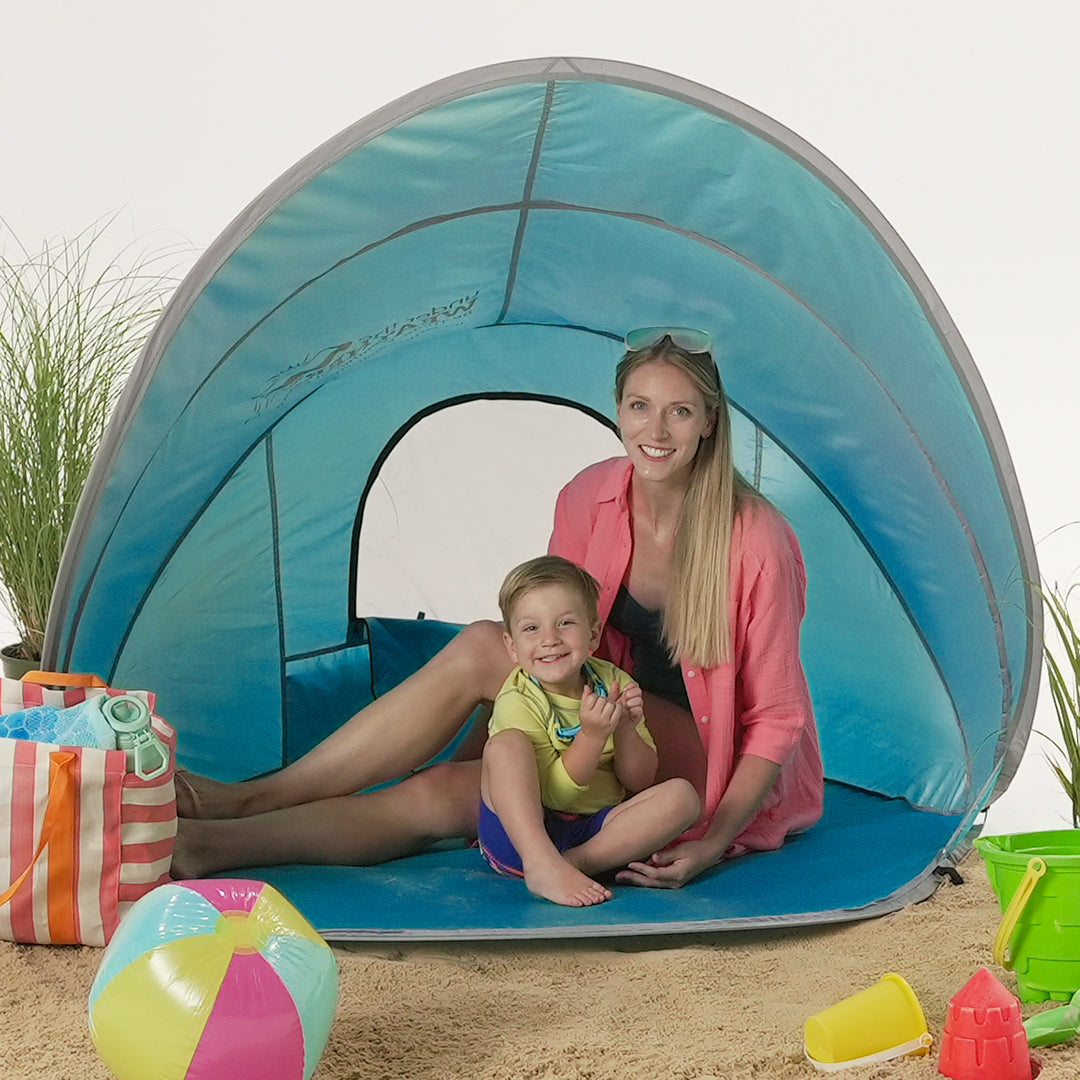 Sun Shade Pod 2-Person Pop-Up Beach Pod WeatherPod