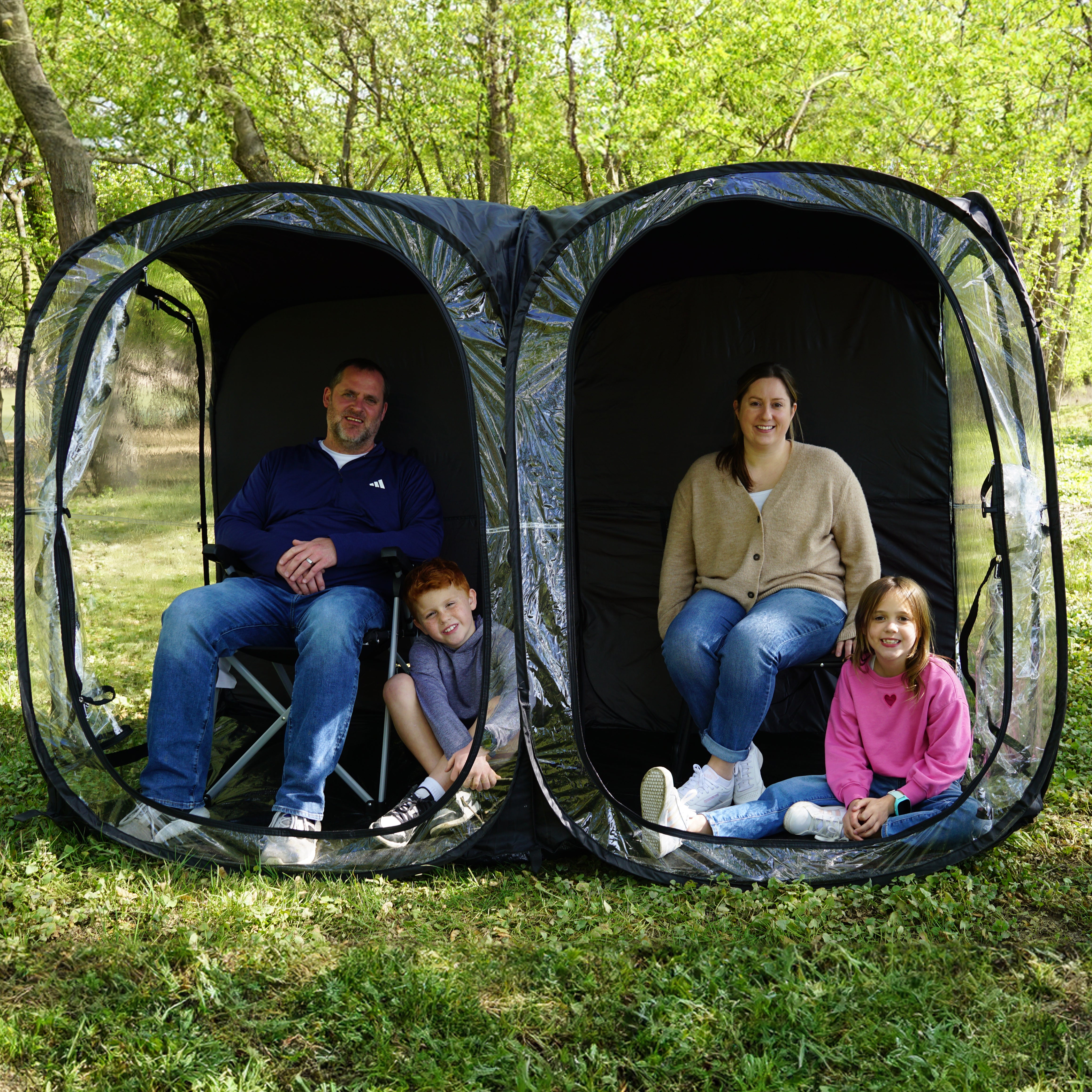 Side-by-Side™ 2-4 Person 92x46 Pop-Up Pod
