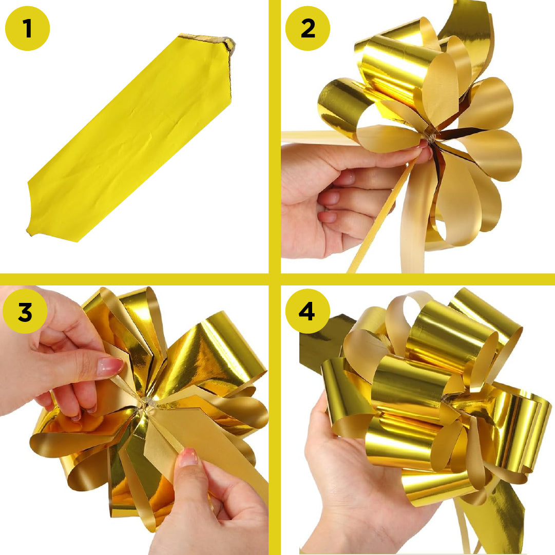 Jumbo Gold Gift Bag