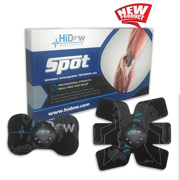 HiDow Digital Back Pain Relief Kit, Tens & Ems