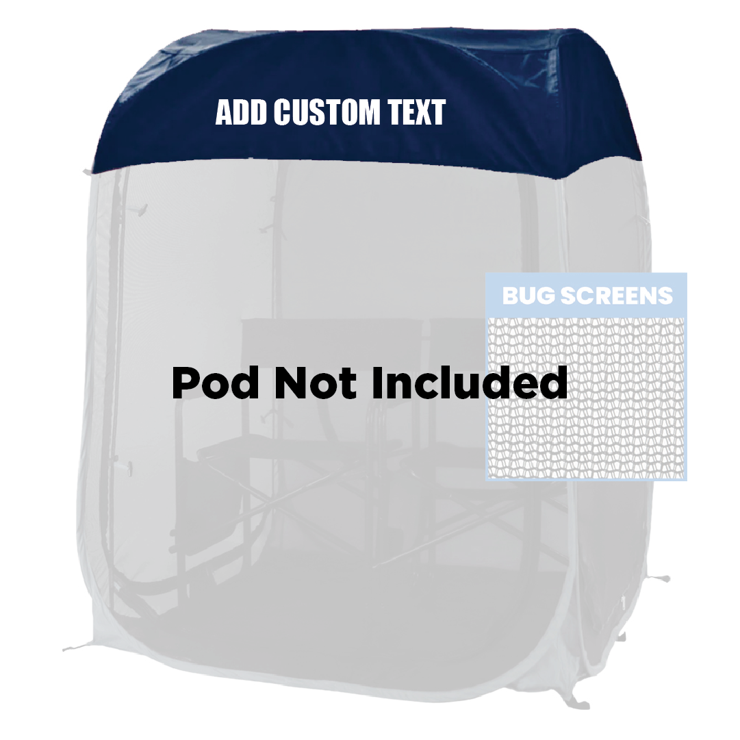 Navy / Front (+$20), Navy  / Front & Back (+$35)