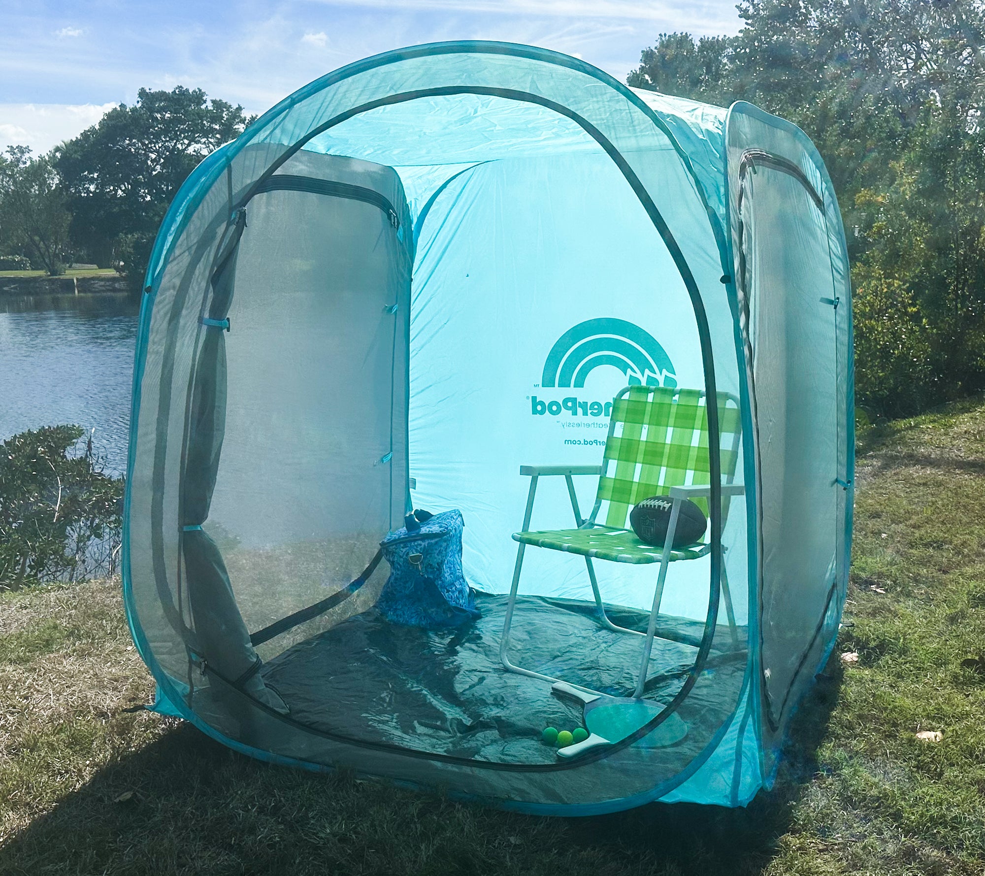 Bug Screen / Sea Blue
