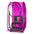 Clear Plastic / 3 Sides / Pink