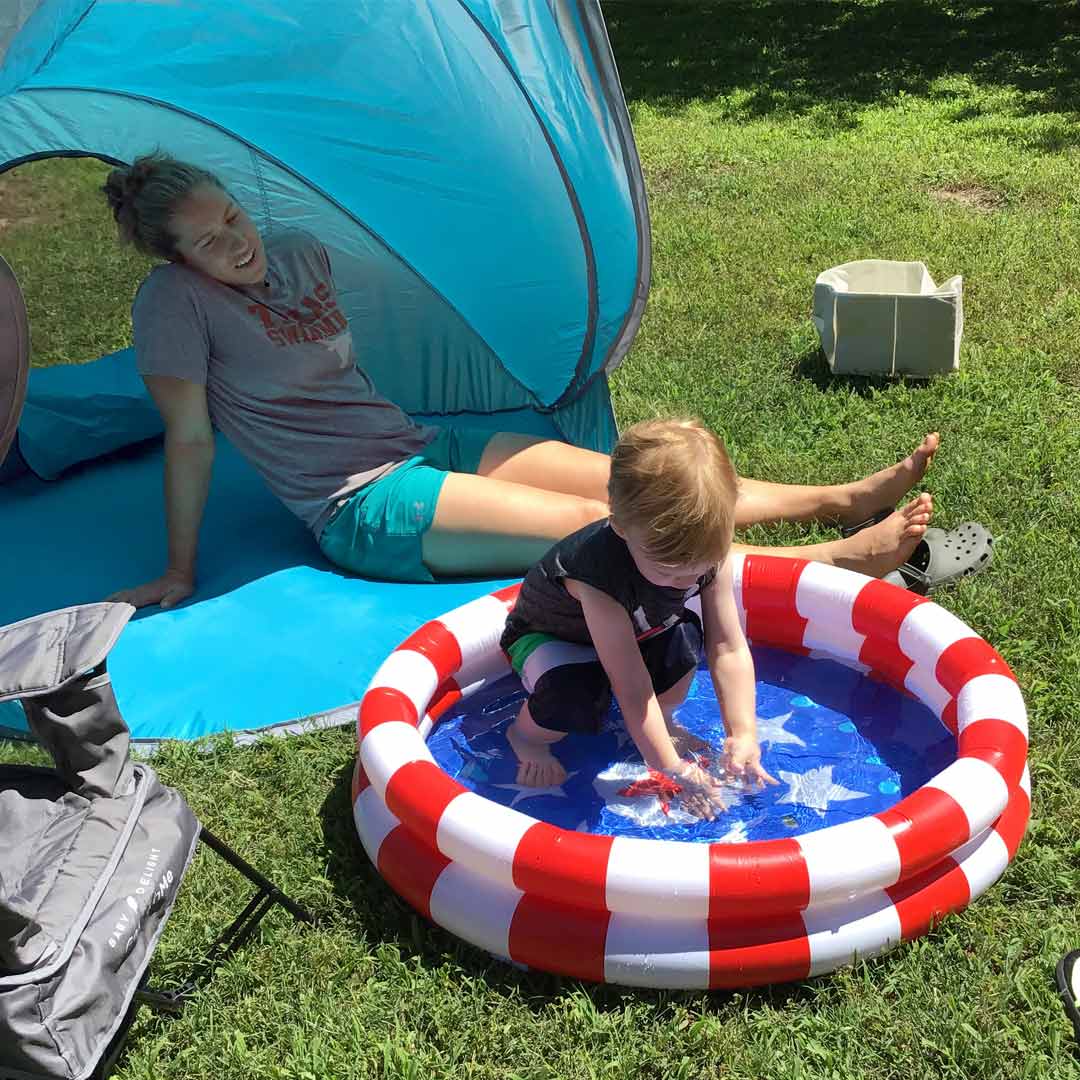 Sun Shade Pod 2-Person Pop-Up Beach Pod | WeatherPod