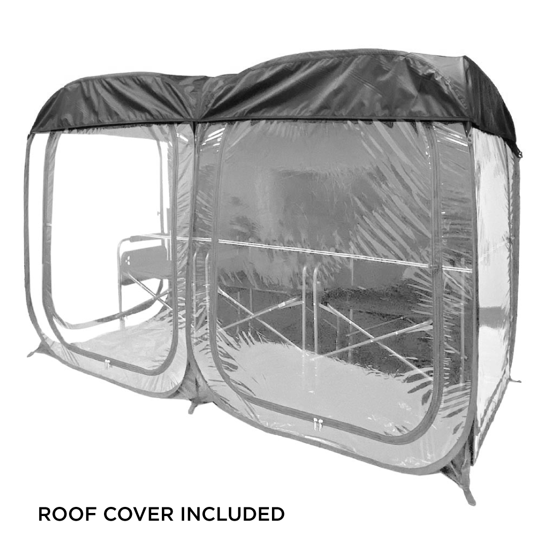 Side-by-Side™ 2-4 Person 92x46 Pop-Up Pod