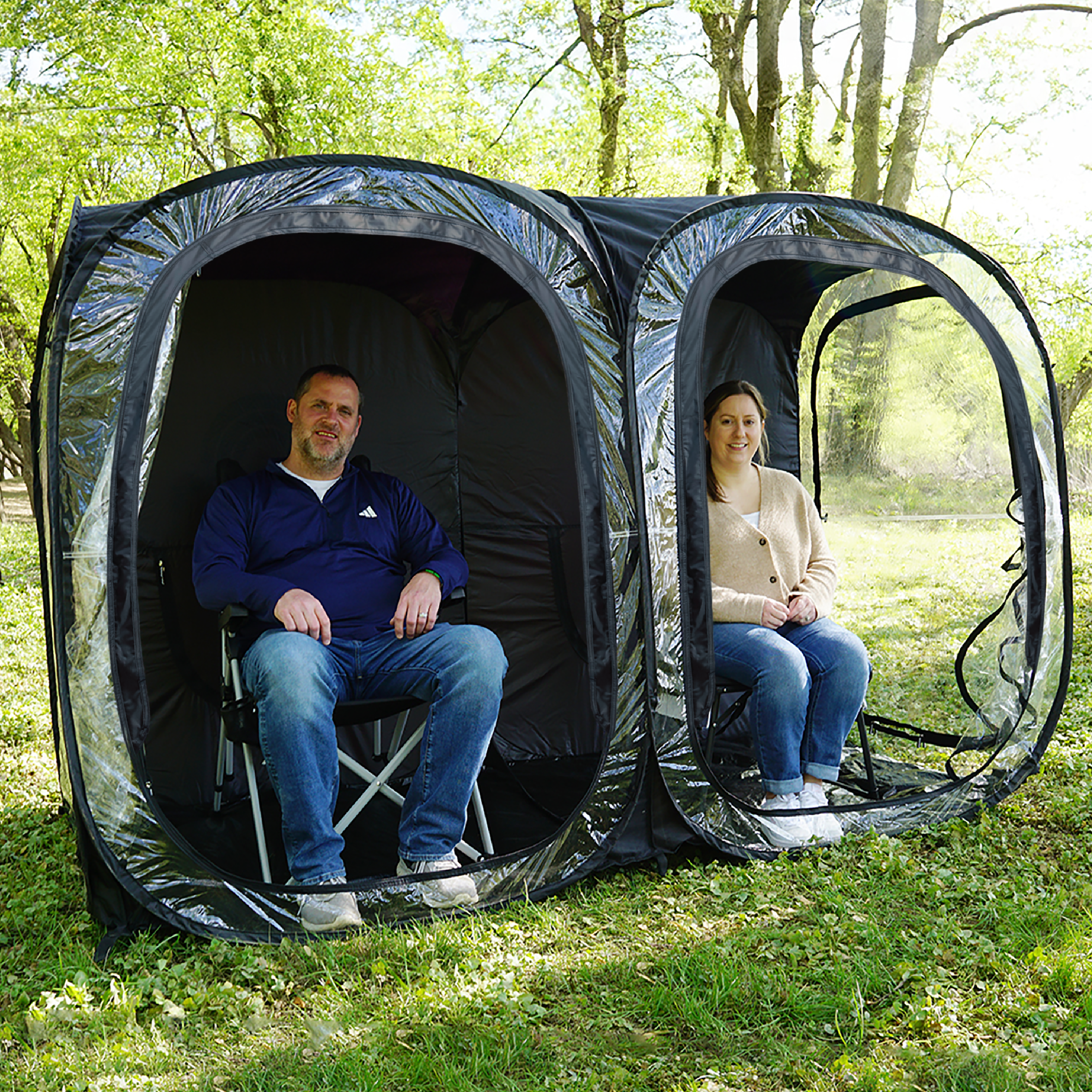 Side-by-Side™ 2-4 Person 92x46 Pop-Up Pod
