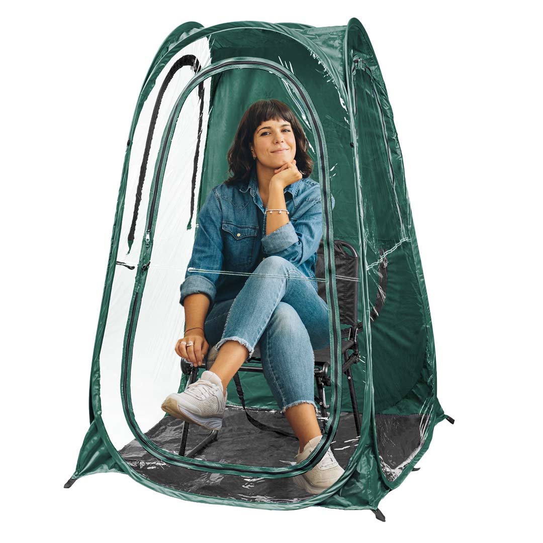 Wind and Rain Pod 40 x 40 1-Person Tapered Pop-Up Pod