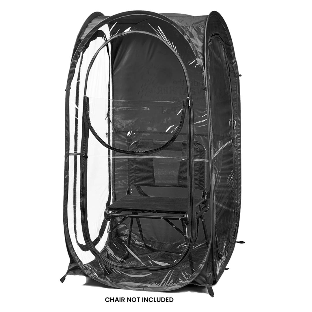 Clear Plastic / 3 Sides / Black