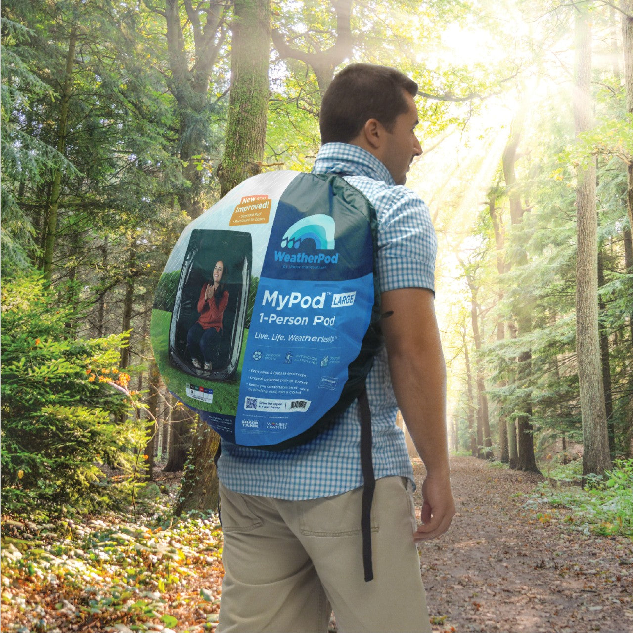 MyPod™ Large 1-Person 40 x 40 Pop-Up Pod