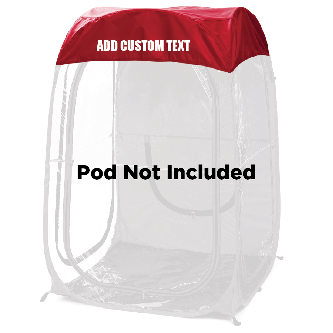 Red / Front (+$20), Red / Front & Back (+$35)