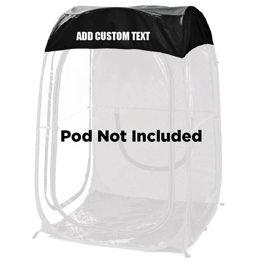 Black / Front (+$20), Black / Front & Back (+$35)