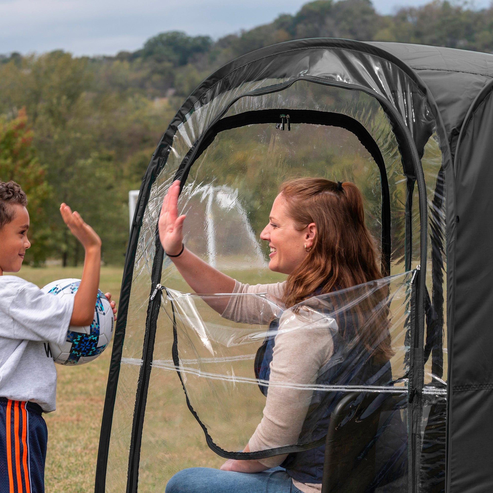 Clear Plastic / Black