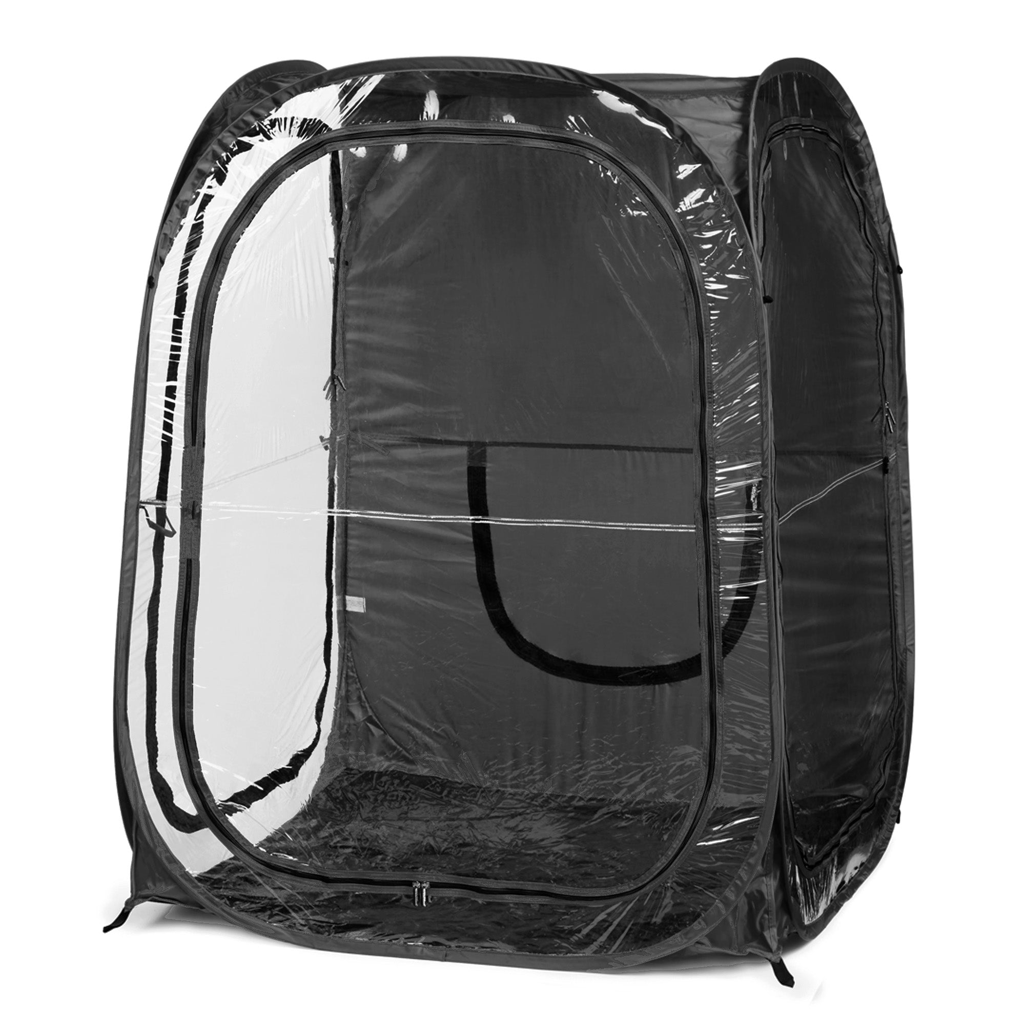 Clear Plastic / Black