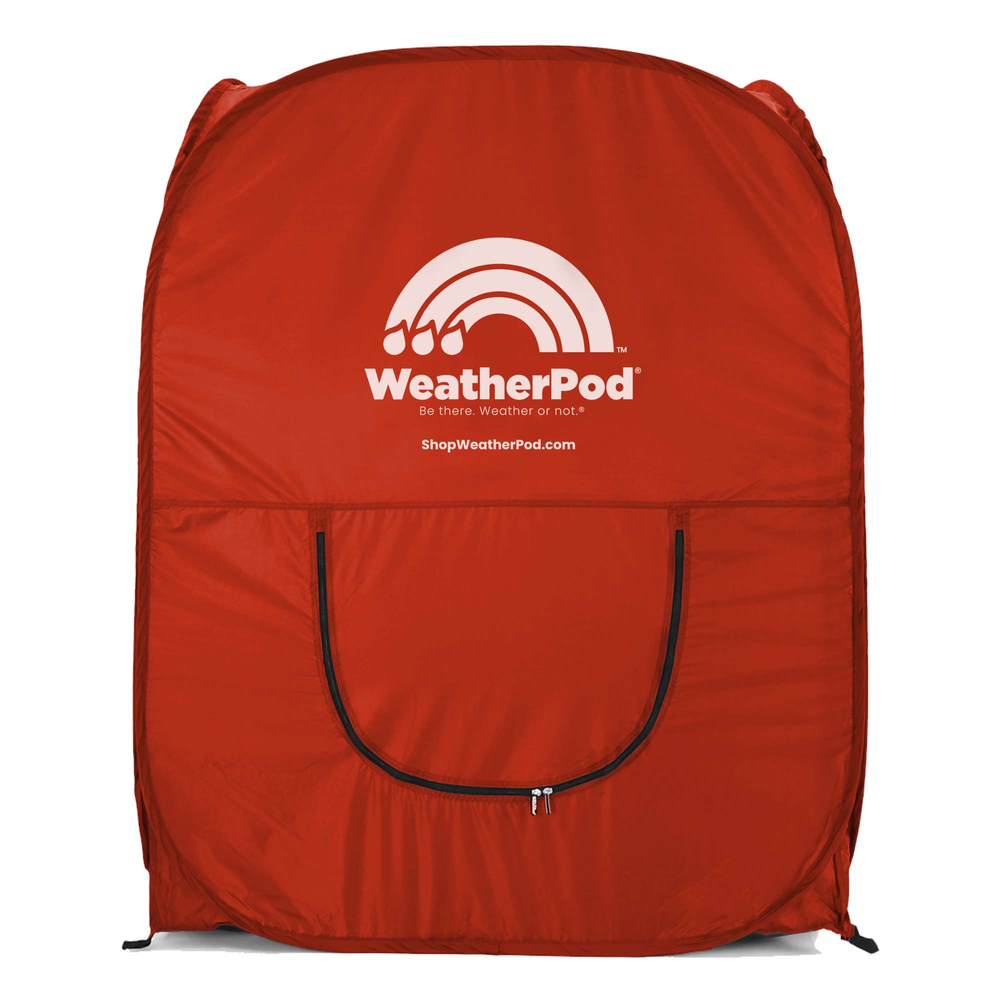 Clear Plastic / Burnt Orange