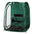 Clear Plastic / Hunter Green