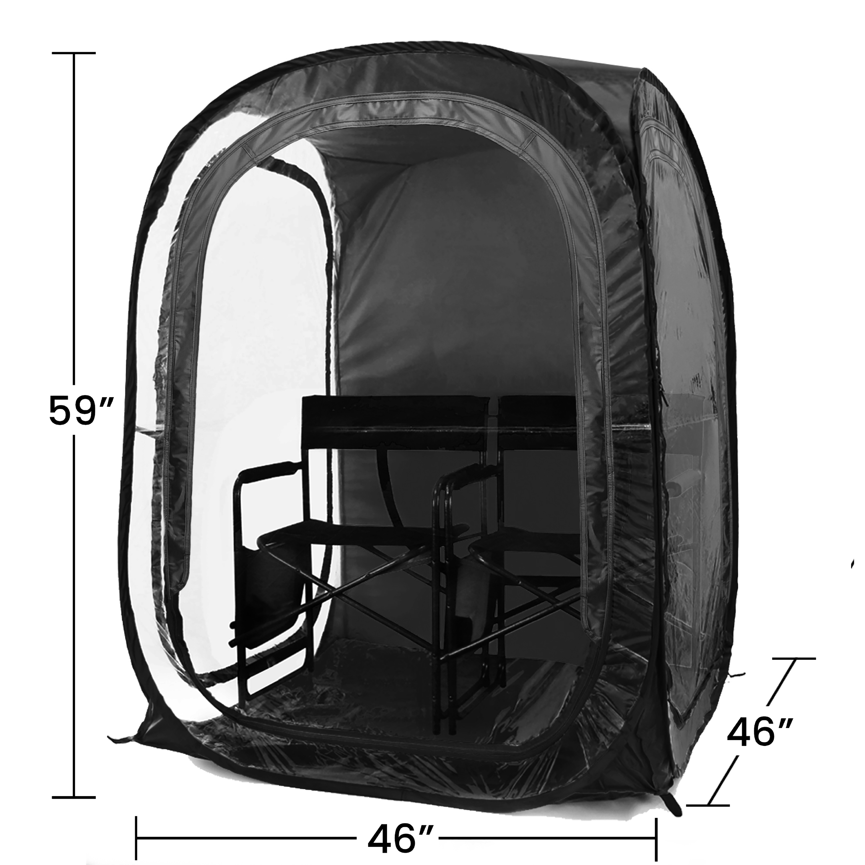 MyPod™ XL 1-2 Person 46 x 46 Pop-Up Pod