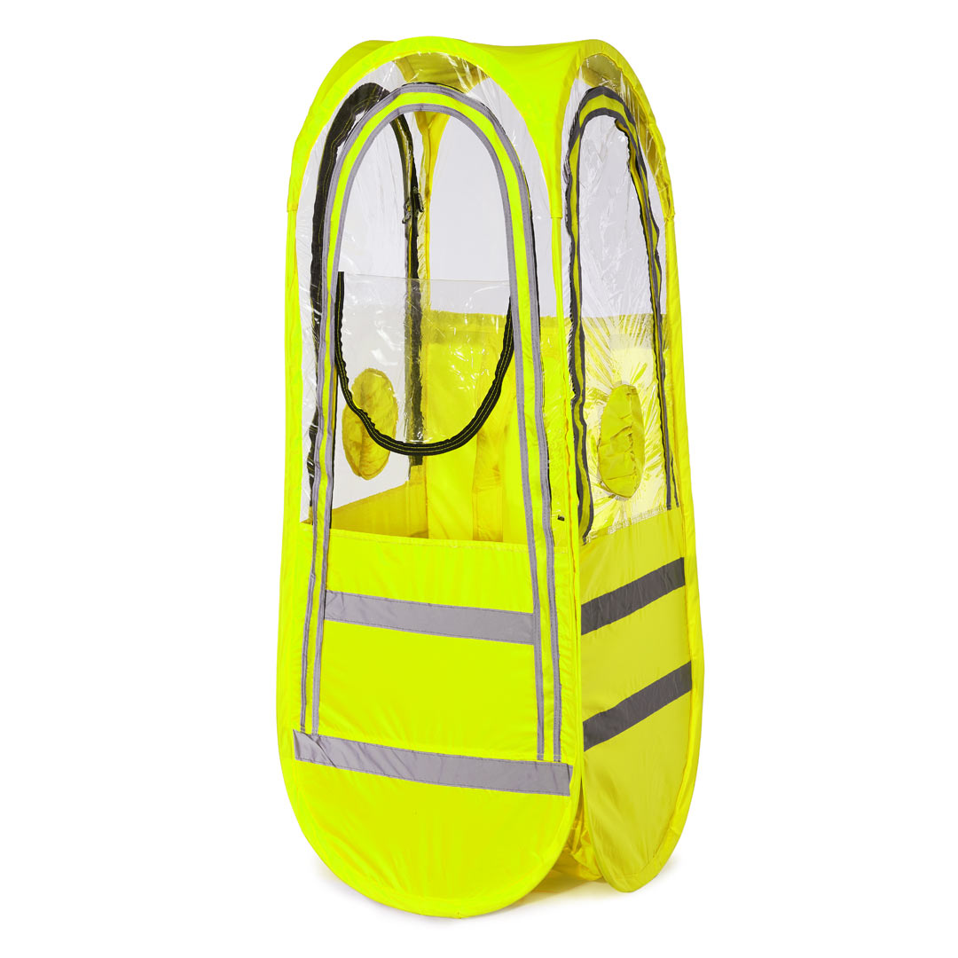 WalkingPod® Pro 22x22 Wearable Pop-Up with Hi-Vis Reflective Strips
