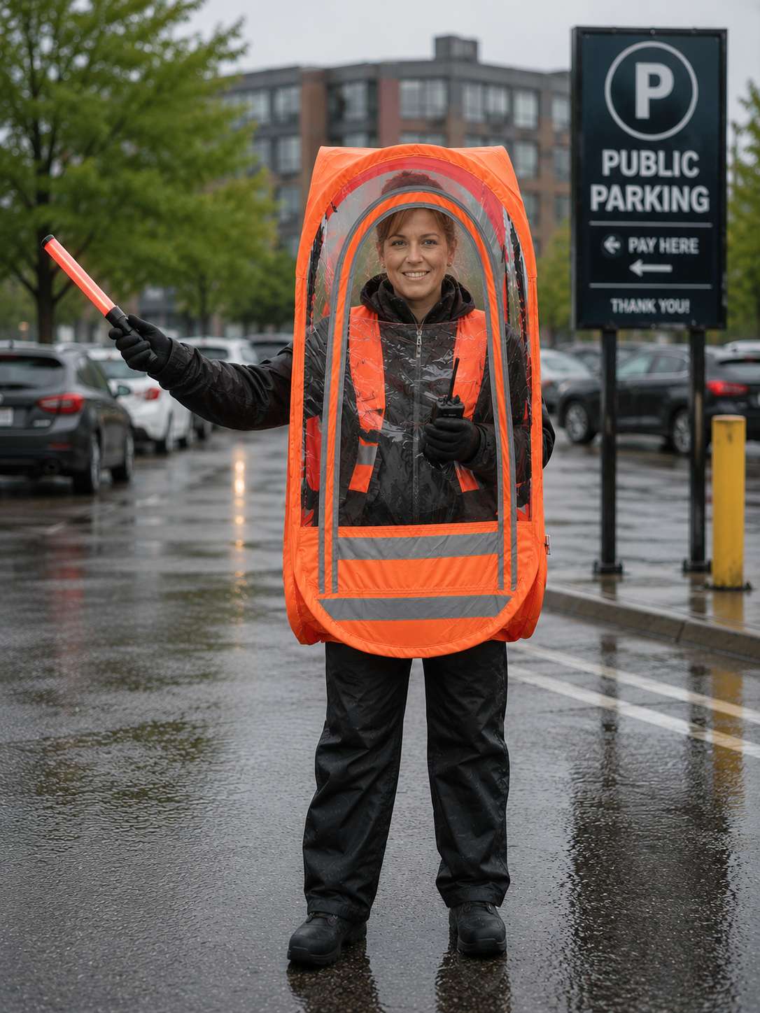 Short / Safety Orange