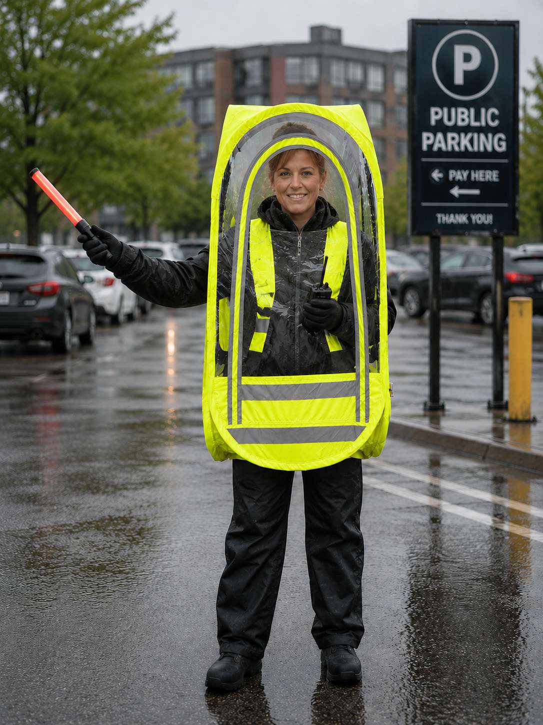 Short / Safety Yellow
