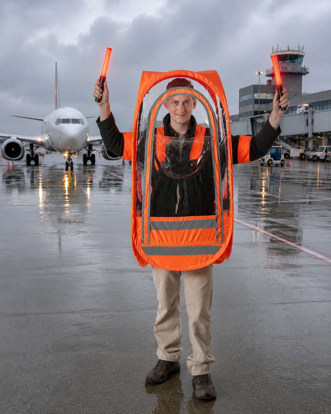 Short / Safety Orange