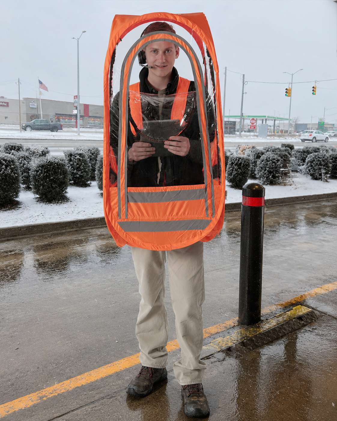 Short / Safety Orange