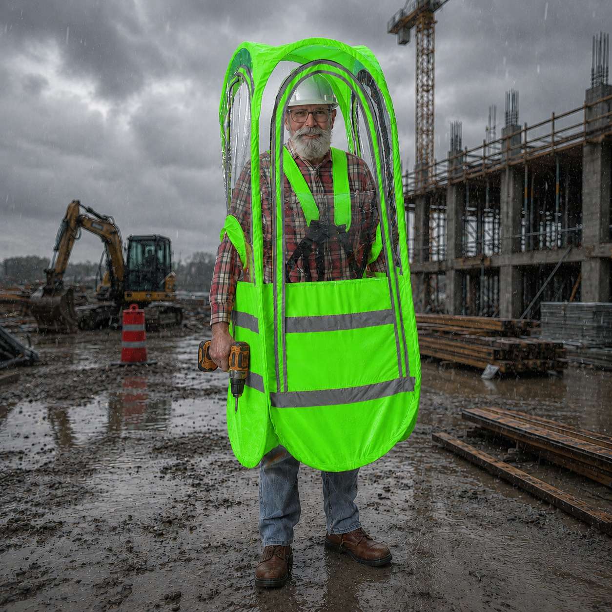 Tall / Safety Green