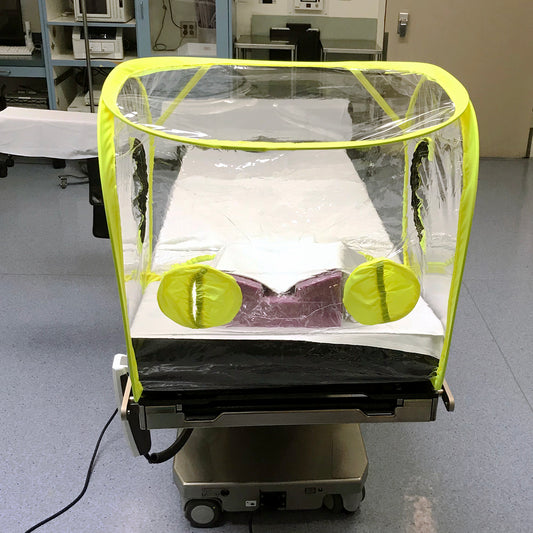 IntubationPod™ -  Patent Pending - Under the Weather® - Personal pop-up sports tent for mom, dad, kids, parents - Perfect for soccer, baseball, softball, football, youth team sports - As Seen on Shark Tank