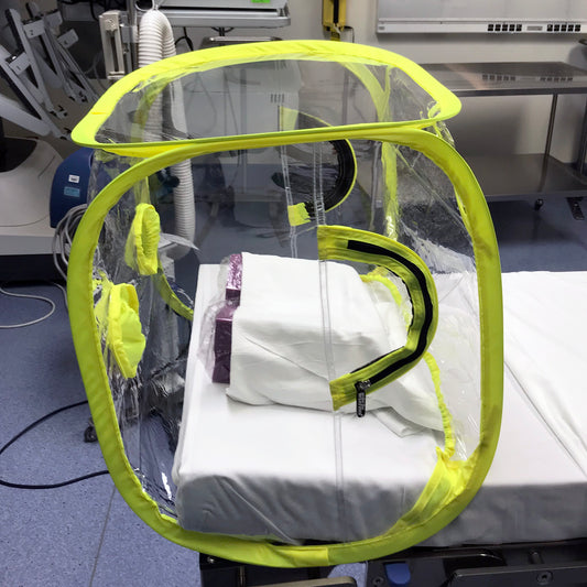 IntubationPod™ -  Patent Pending - Under the Weather® - Personal pop-up sports tent for mom, dad, kids, parents - Perfect for soccer, baseball, softball, football, youth team sports - As Seen on Shark Tank