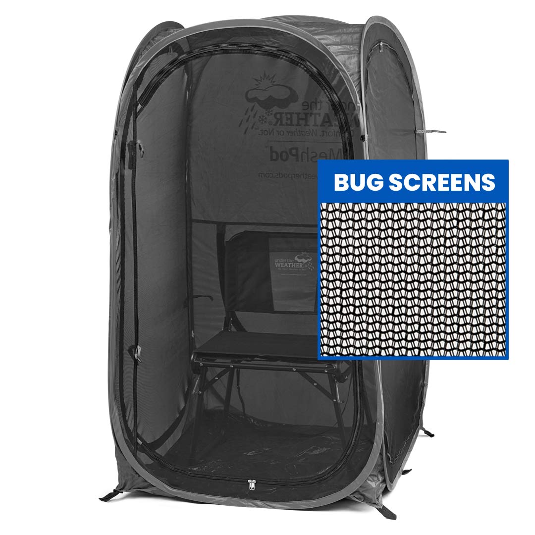 Bug Screen / 3 Sides / Black