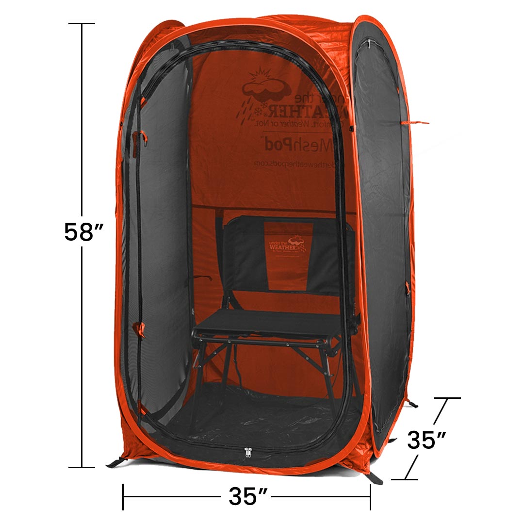 Bug Screen / 3 Sides / Orange
