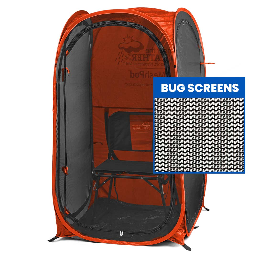 Bug Screen / 3 Sides / Orange