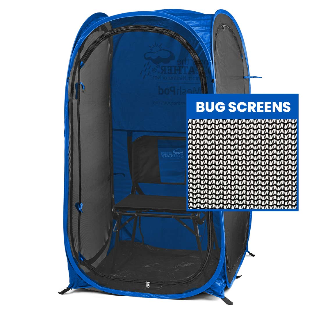Bug Screen / 3 Sides / Royal Blue