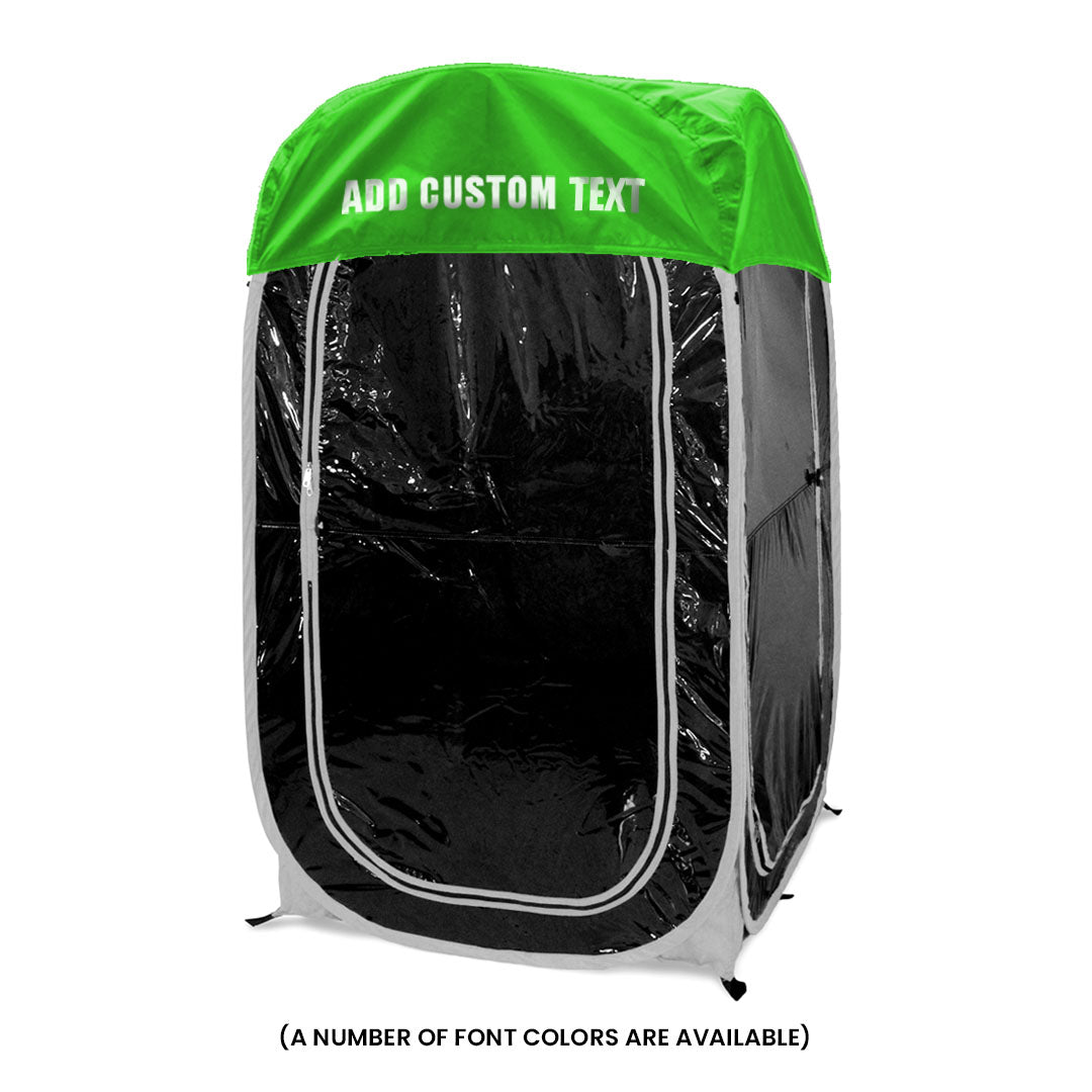 Lime Green / Front (+$20), Lime Green / Front & Back (+$35)