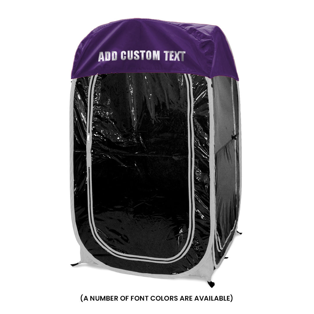 Purple / Front (+$20), Purple / Front & Back (+$35)