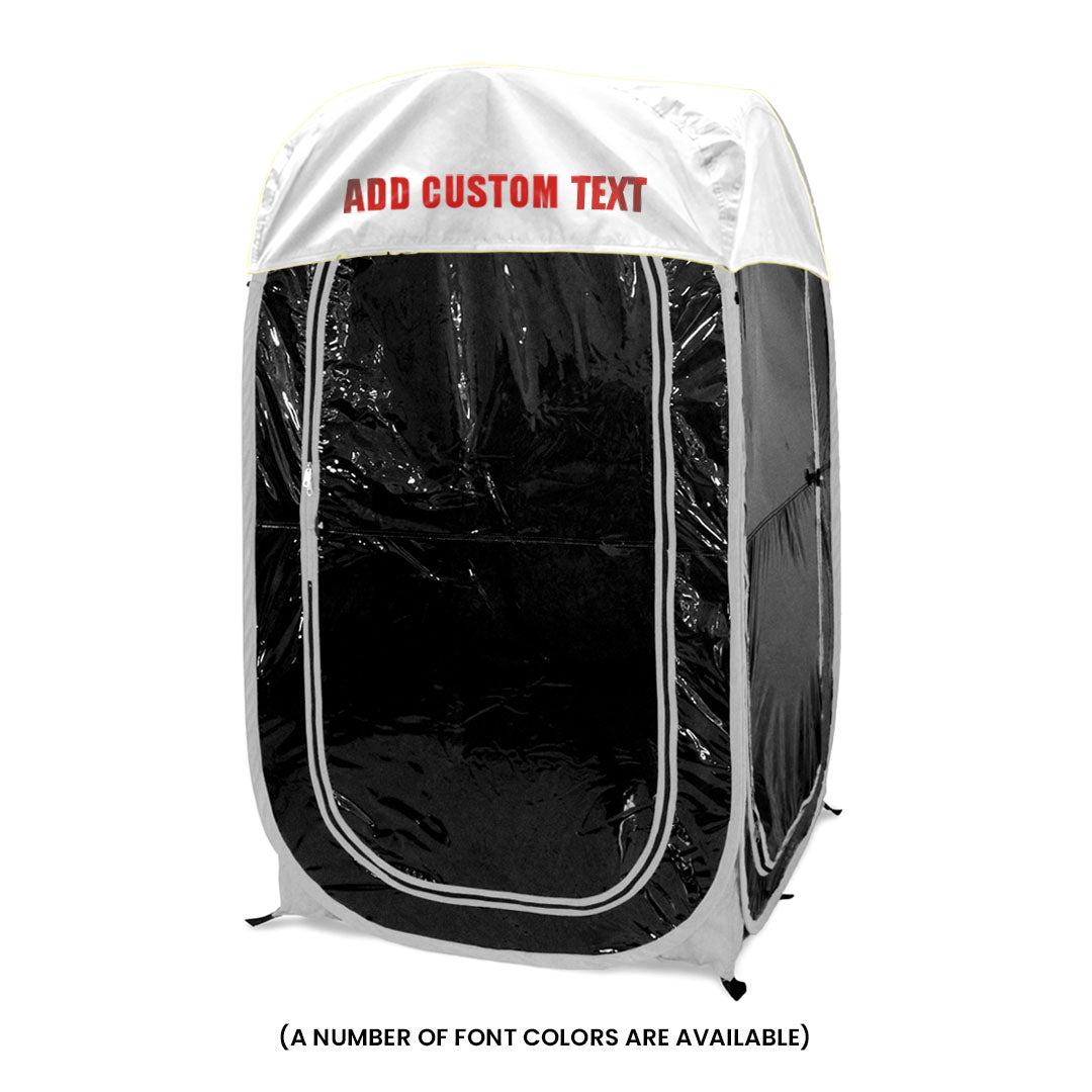 White / Front (+$20), White / Front & Back (+$35)