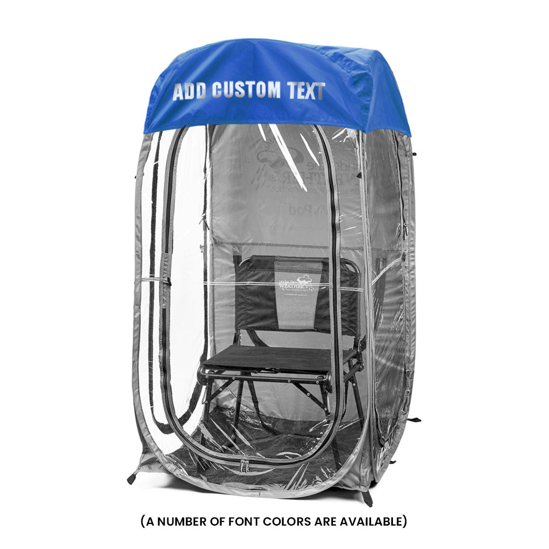 Royal Blue / Front (+$20), Royal Blue / Front & Back (+$35)