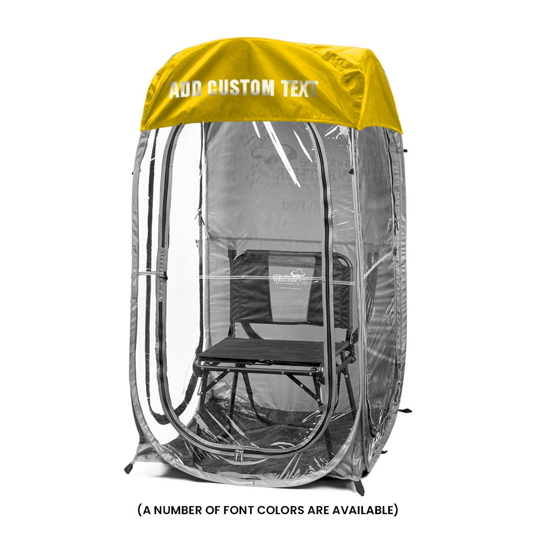 Yellow / Front (+$20), Yellow / Front & Back (+$35)