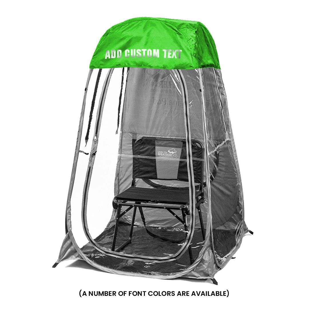 Lime Green / Front (+$20), Lime Green / Front & Back (+$35)