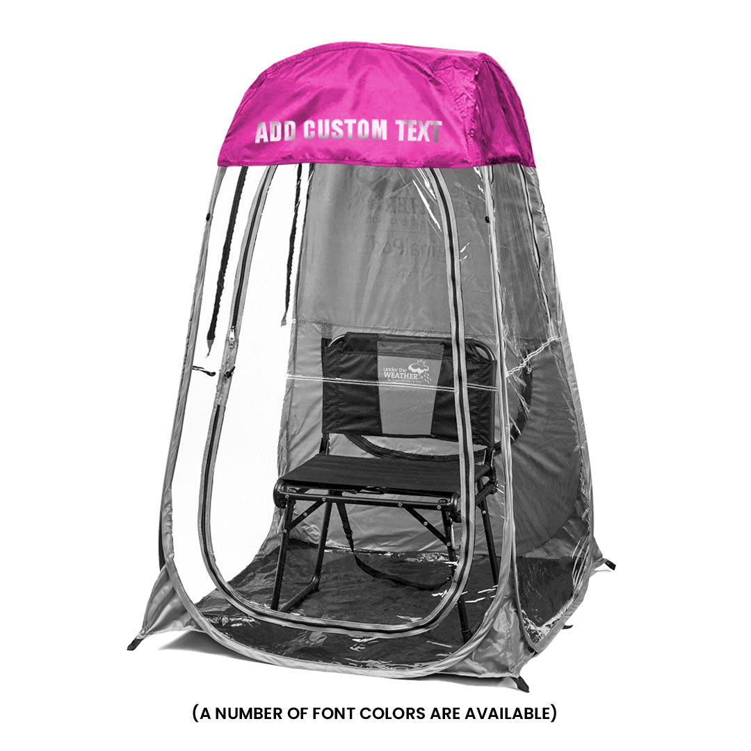 Pink / Front (+$20), Pink / Front & Back (+$35)